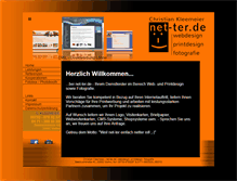Tablet Screenshot of net-ter.de